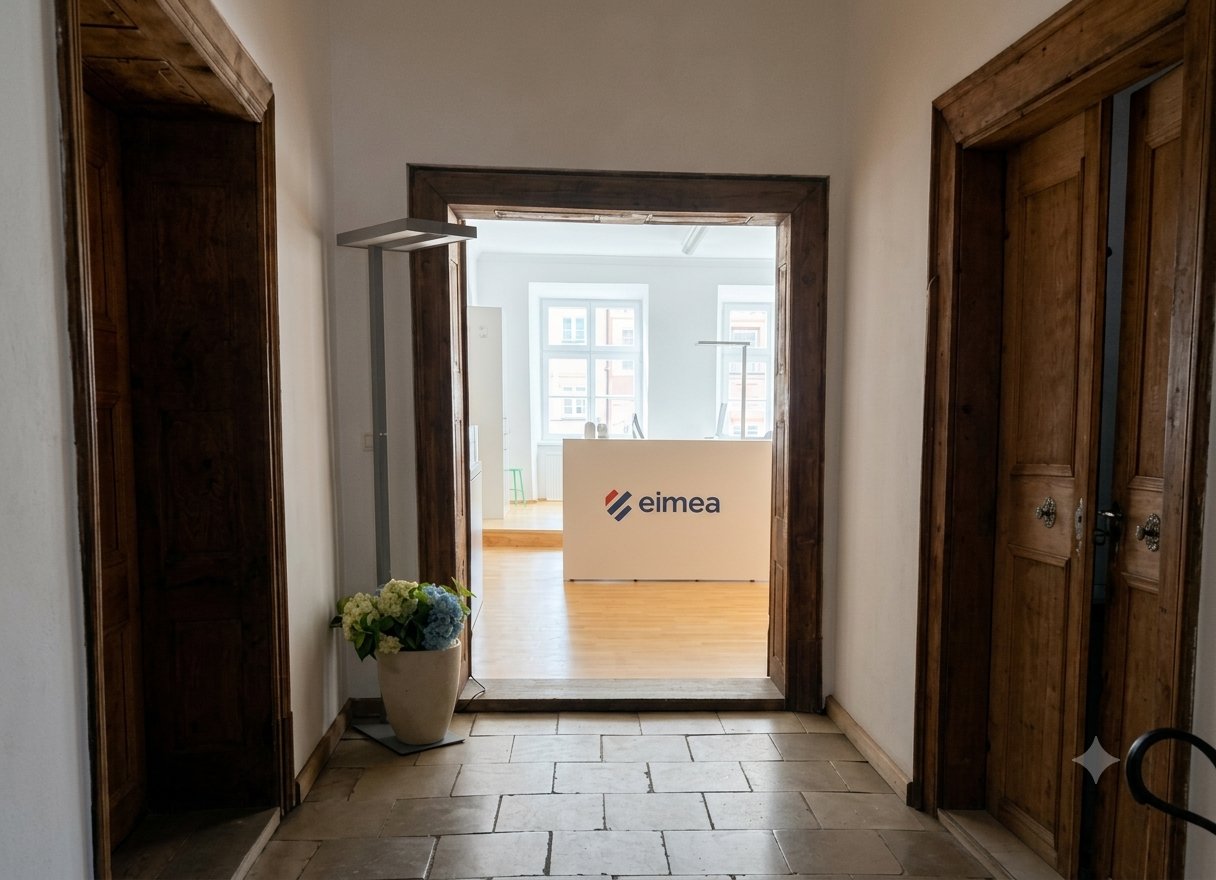 Foto vom Eimea Office-Eingang